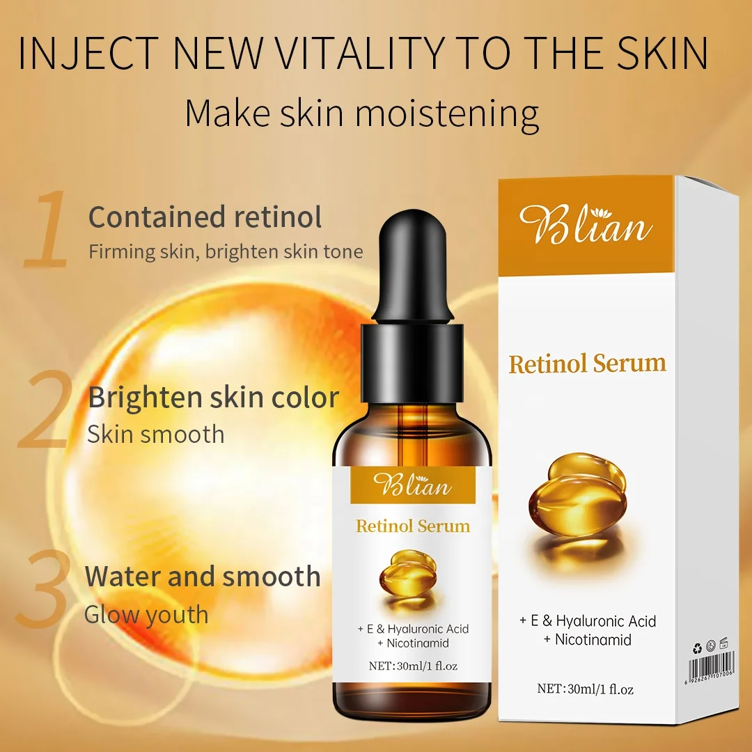 RTS Bilian Skincare Retinol Serum Firming Moisturizing Brightening Skin Tone Anti-wrinkle Face Serum