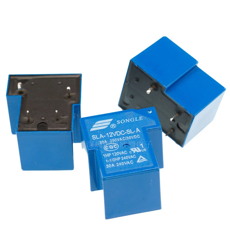 Original genuine T90 SLA- 05V 09V 12V 24V 48VDC-SL-A-C 4 5 6-pin DC 30A relay in stock