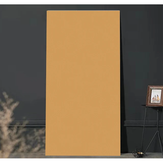Matte Bathroom Orange Decorative Large Thin Porcelain Tiles