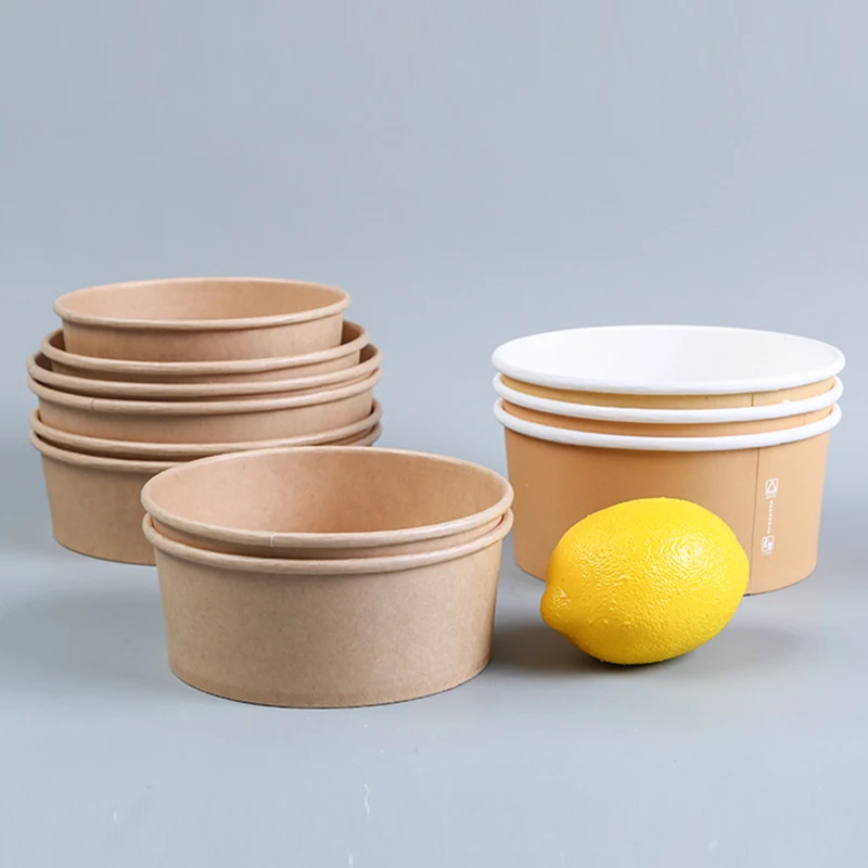 Disposable ready to ship takeout food grade water oil proof food box with logo