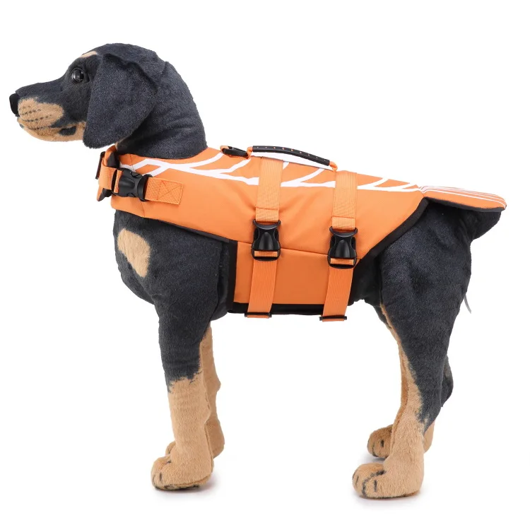 Dog Clothes Summer Dog Life Jacket Reflective Buoyancy Dog Swimsuit