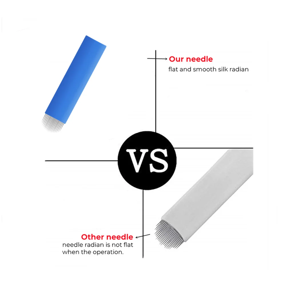 Eyebrow Tattoo Needle 0.35mm  Microblading Blades using with microblading pen