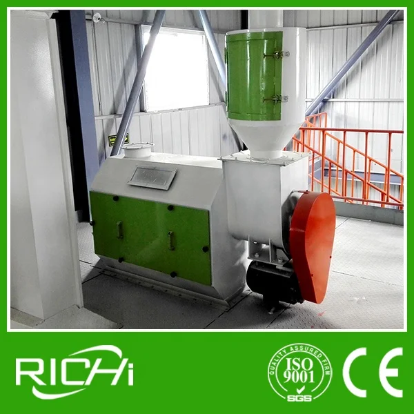 10T/H Automatic Animal Feed Pellet Plant With Auto Batching System / Automatic Feed Pellet Batching System