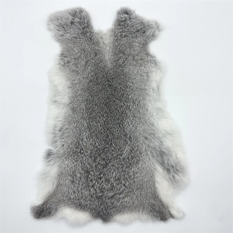 China Supplier Top Quality Real Rabbit Fur Natural Rabbit Skin Rabbit Skin Price With Factory Price