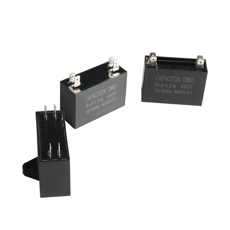 Capacitors CBB61 AC Motor Start Capacitor Air Conditioner Spare Parts