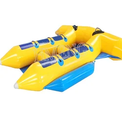 PVC Tarpaulin Airtight Air Sealing Inflatable Flying Fish Banana Boat Water Games For Sale inflatable fishing boats