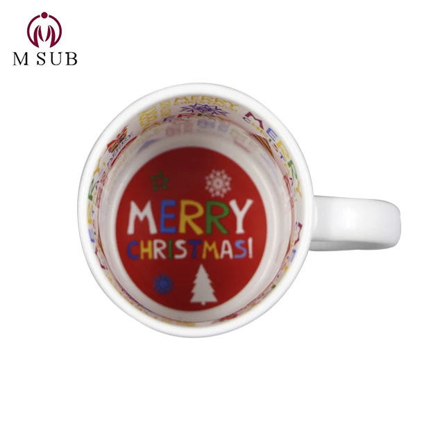 
Sublimation blanks Valentine s Day gifts promotional motto mug for sublimation inner printed mugs cup 