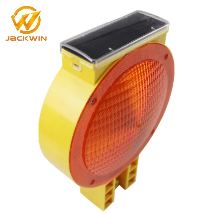 Israel 932 LED Flashing Yellow Solar Blinking Warning Light