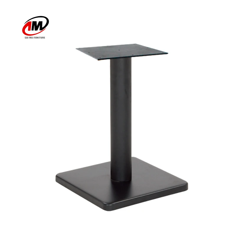 Restaurant iron table legs support metal steel cover dining table base