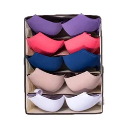 Closet Underwear Clothing Organizer Drawer Divider For Bras Panties Socks Ties Fabric Pants Storage Box Set