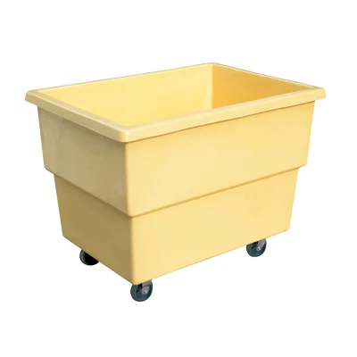 
High Quality Professional Strong Poly FRP Laundry Cart Trolley Hotel For Housekeeping 