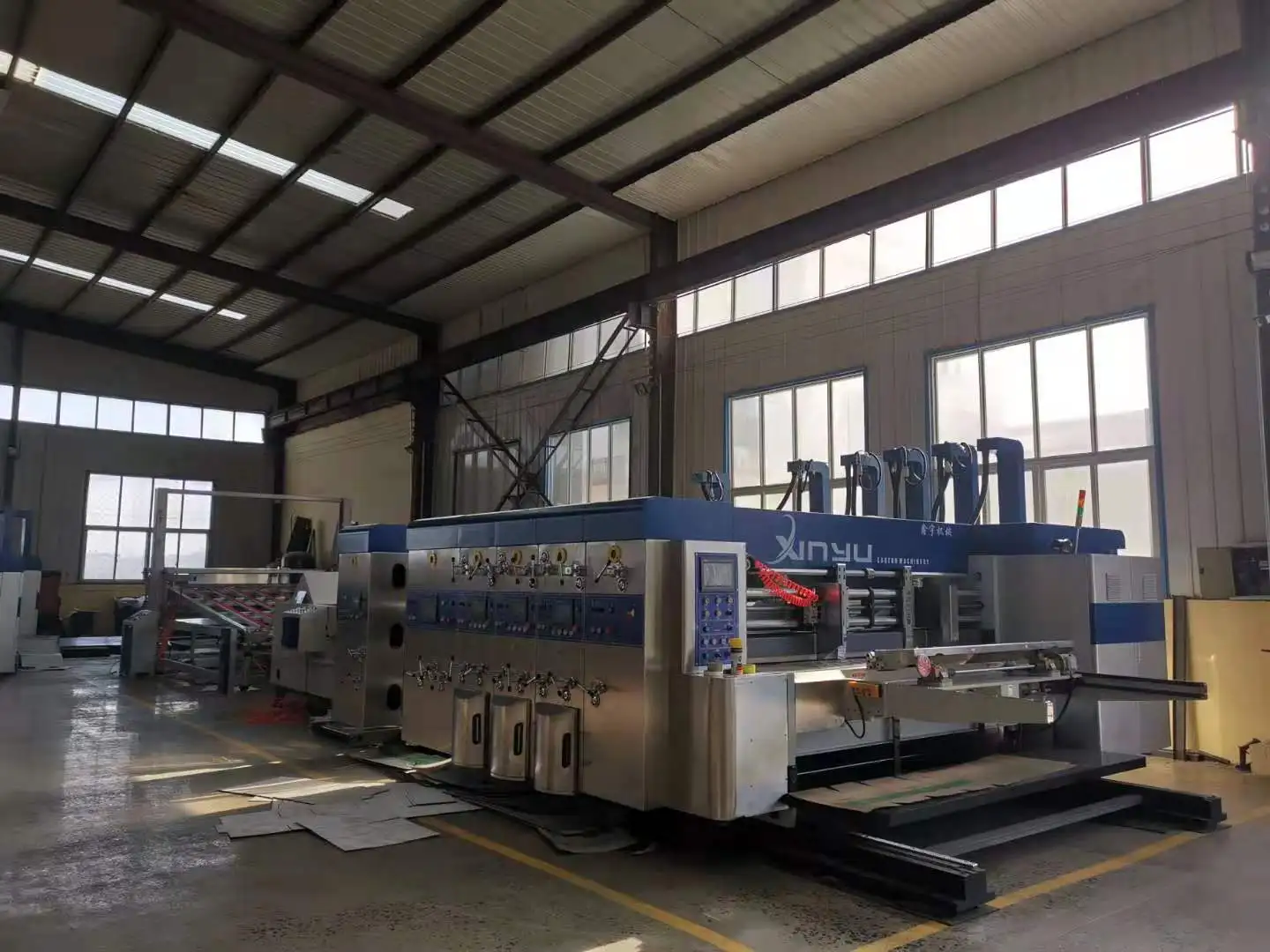 
Automatic corrugated carton slotting machine, Corrugated box manufacturing machinery 