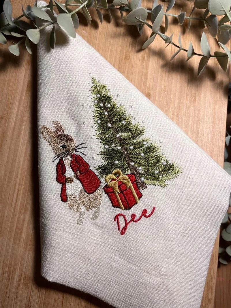 wholesale christmas linen flax washable colorful sage green luxury fabric gold ramadan dinner napkin cloth logo cotton custom