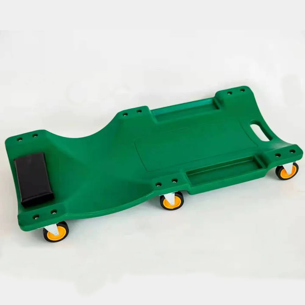 40 Inch 6 Wheel Plastic Workshop Garage Mechanics Tool Creeper Trolley Car Automotive Repair Mechanics Creeper