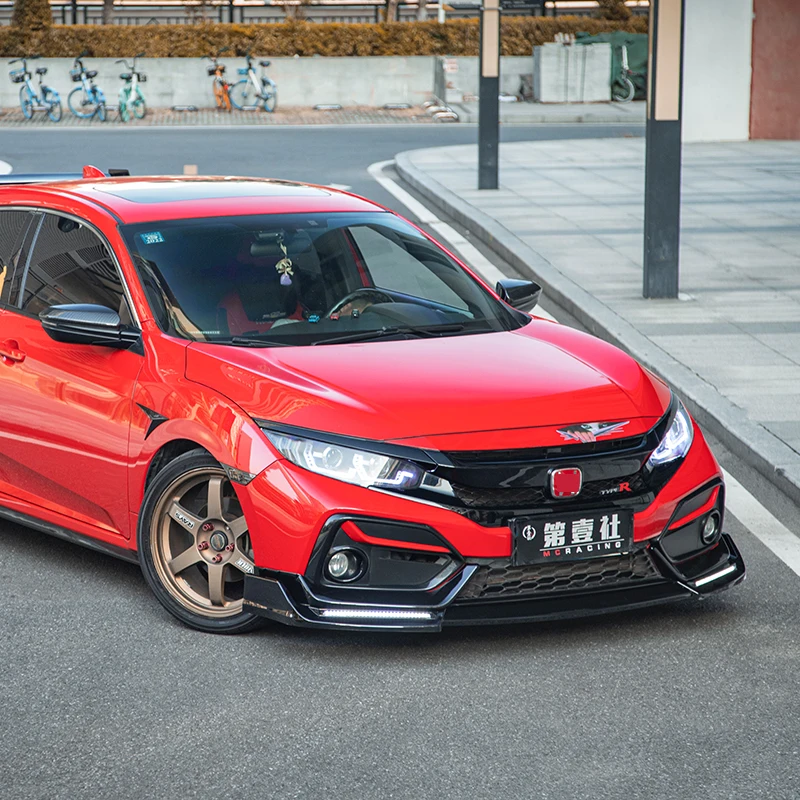 Применимо к передней губе хэтчбека civic fk4fk7fk8 пятисекционная универсальная