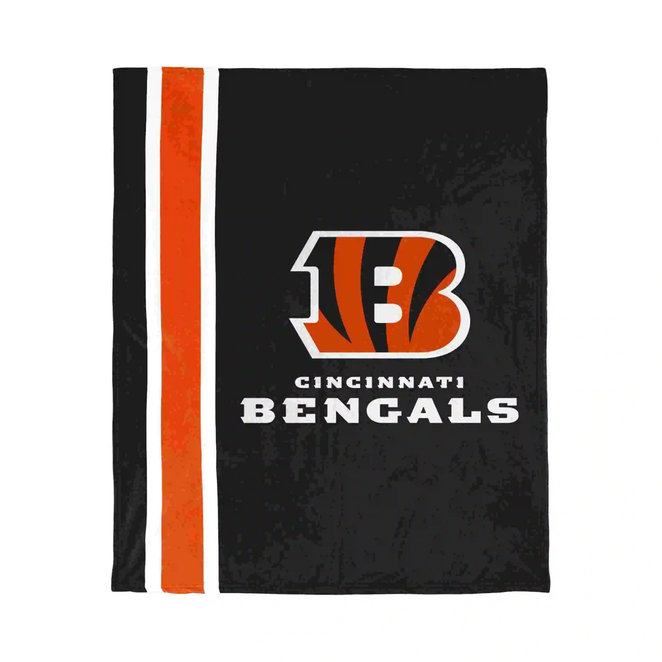 Cincinnati Bengals 50x60 inches Soft Lightweight Flannel Throw Blanket for Sofa Bed Couch Living Room Chair
