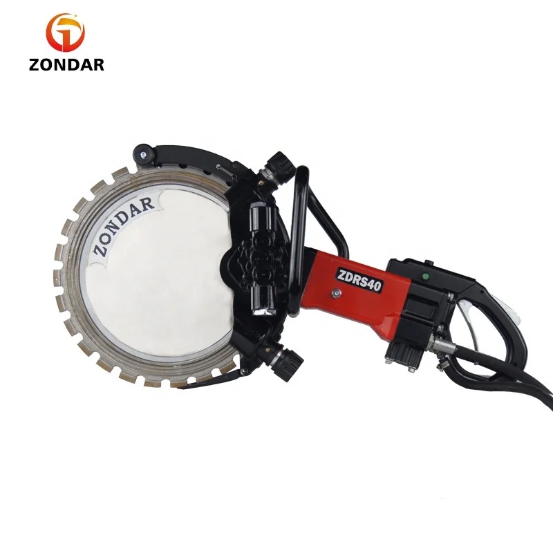 Underwater Portable Cut Concrete 400 mm Handheld Hydraulic Ring Saw with husqvarn