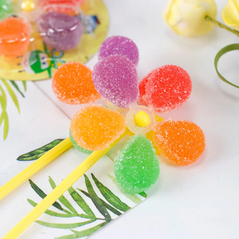 Windmill Gummy 12g*30 Chinese Jelly Drops Lollipop Kids Snack Gummy