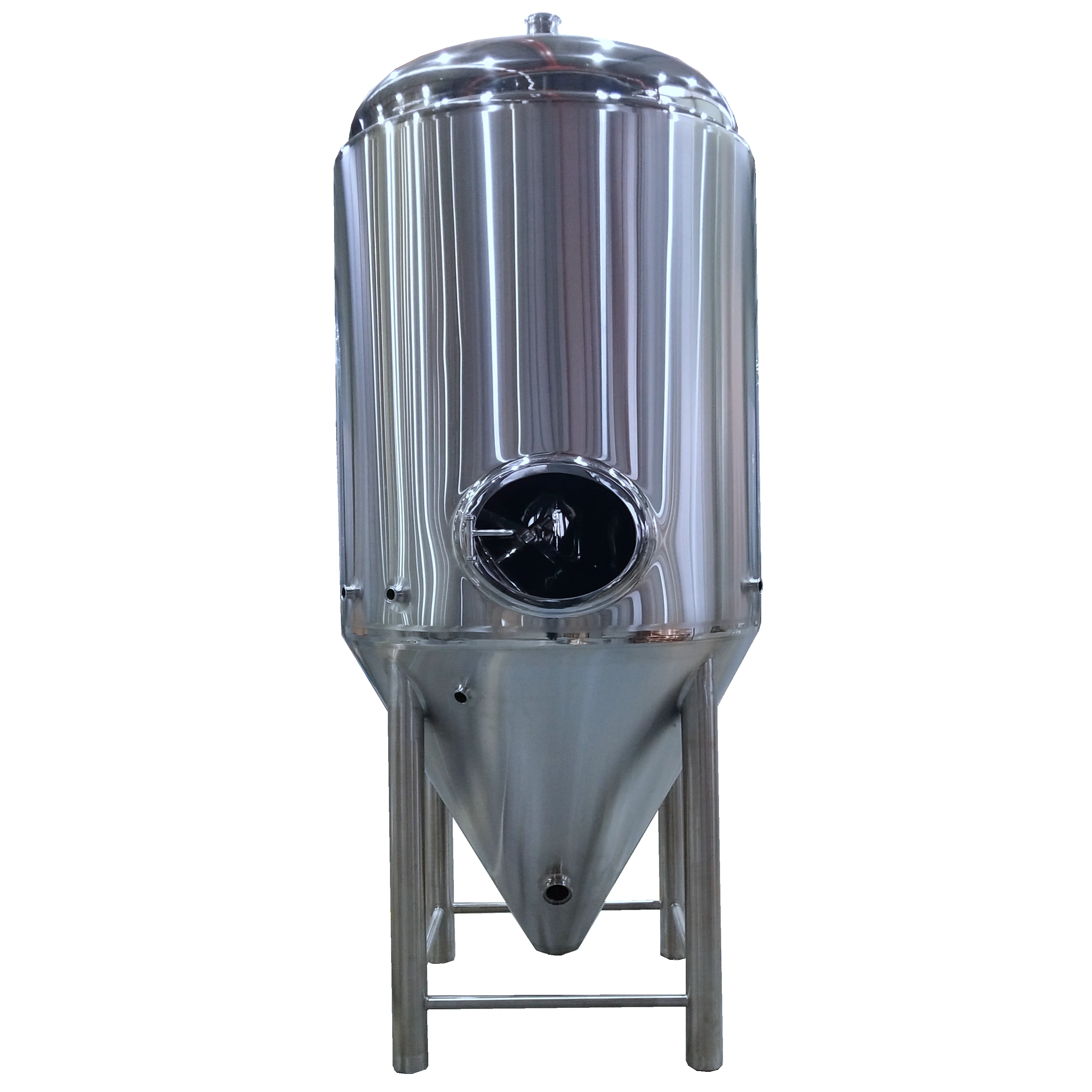 100L 200L 300L 500L 1000L 2000L 3000L 5000L Stainless Steel Jacketed Conical Beer Fermentation Fermenter Tank