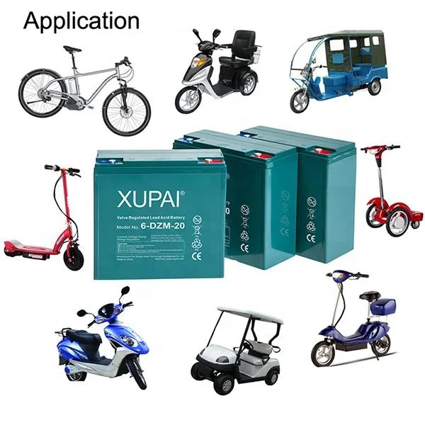 XUPAI 6-DZM-20 12v 20ah 48v 36volt electric bike batterie electric vehicle bike battery