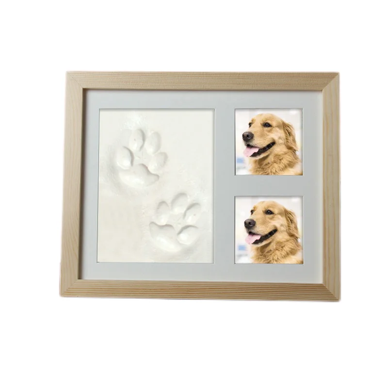 Oem Diy Pet мемориальная собачья глиняная фоторамка