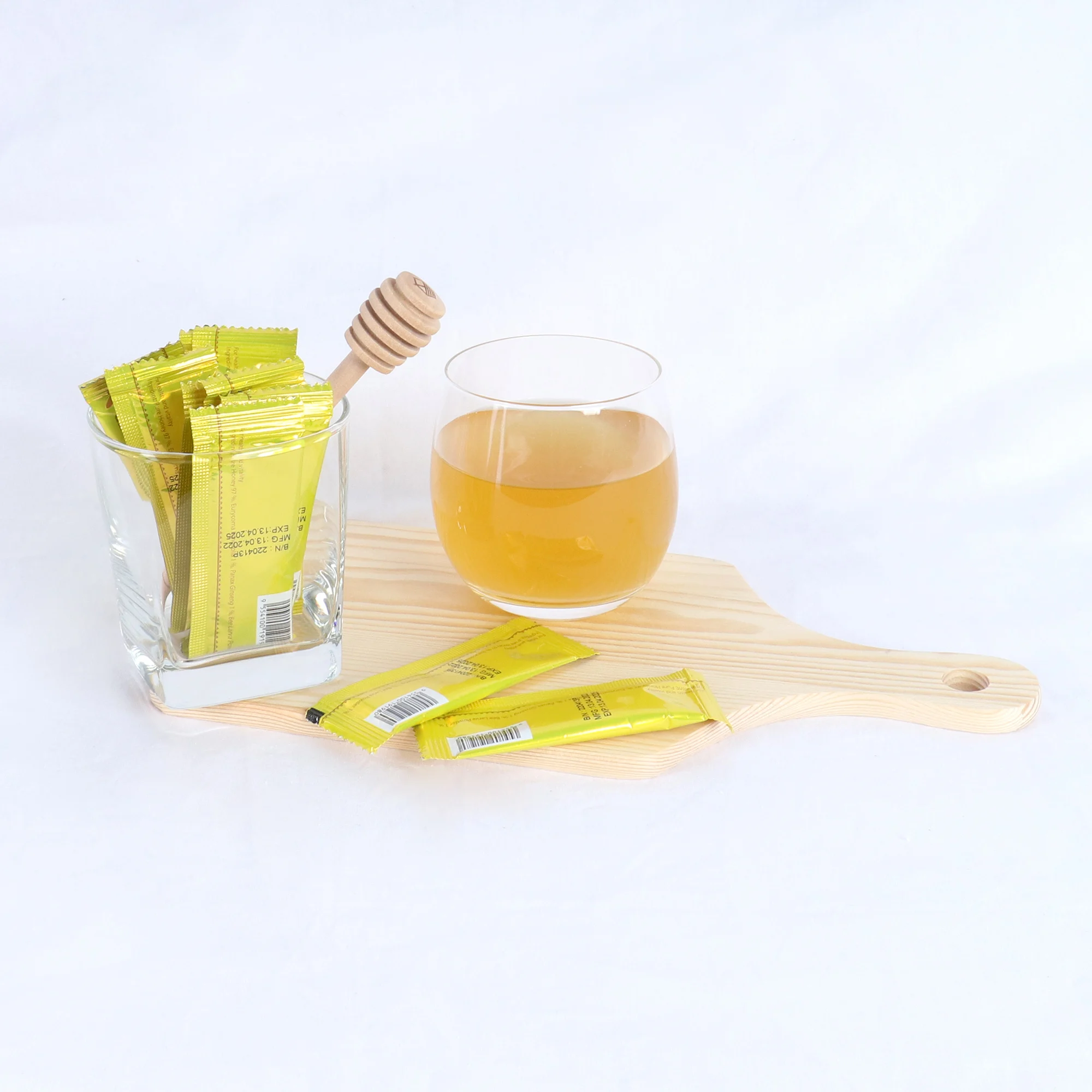 Malaysia Manufacturer Wholesale Prices Golden Raw Honey 100% Authentic Pure Original Convenient10g x 12 In Sachet Packaging