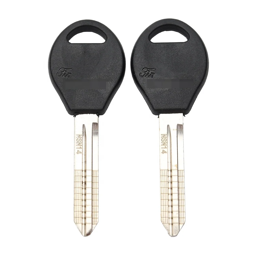 Car blank Key with Graduation Scale Lineation Flat Milling Shear Gear for Nissan Scale Key Shear Gear Blank key NSN14