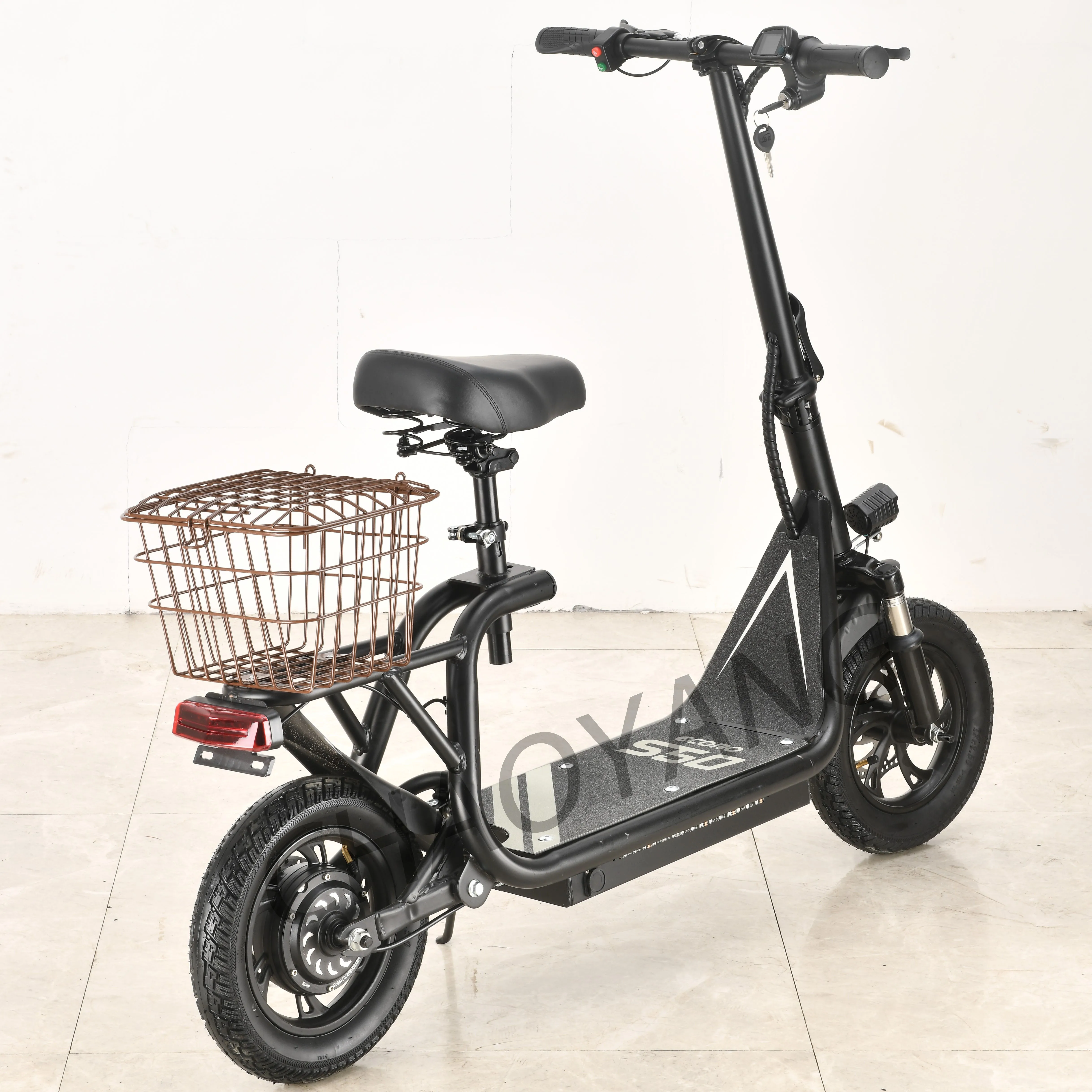 electric scooter 48v 2000w 2wheel 12inch for adult wholesale with seat conversion kits high quality kick Electric scooter