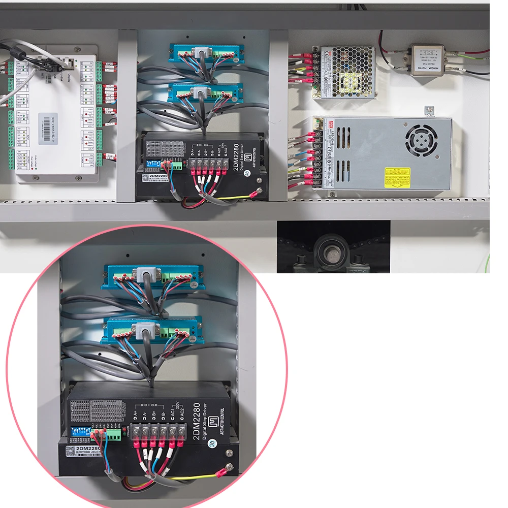 100W 1610F-CCD Co2  Fabric Cutting Machine for Synthetic leather, Artificial leather, Cloth and Fur.