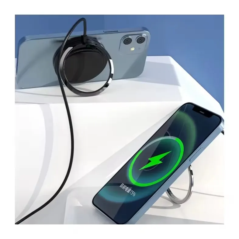 Wireless Phone Charger Phone Holder Stand 15W Fast Charging Wireless Charger
