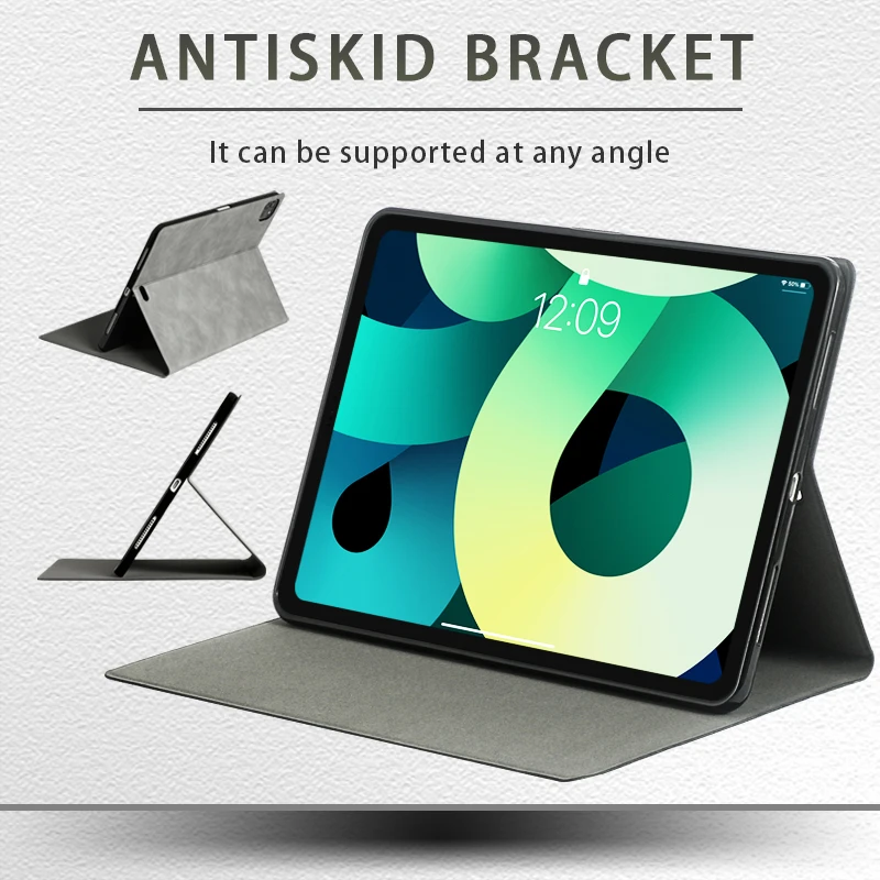 
2020 Hanman Flip Leather Book Tablet Case for Samsung Galaxy Tab A 10.1 2019 T510 T515 for ipad pro 