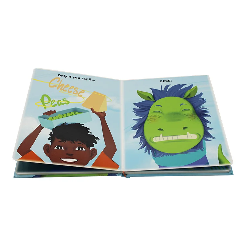 Custom Full Color Professional Hardcover Children Books Kids