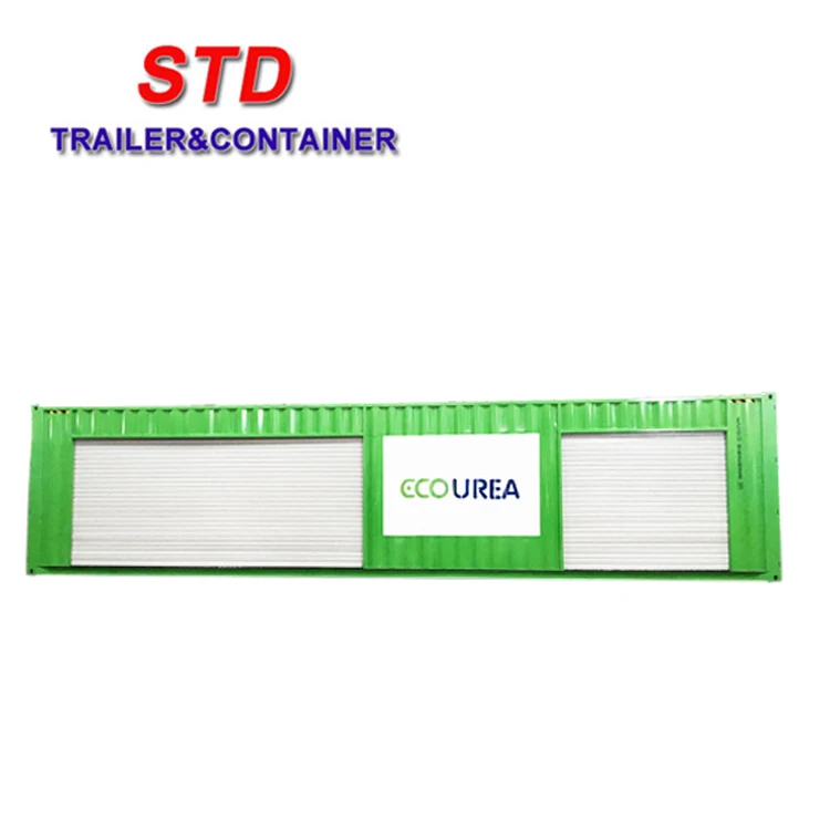 40 футов Открытый боковой Контейнер боковой открытый роликовый дверной контейнер