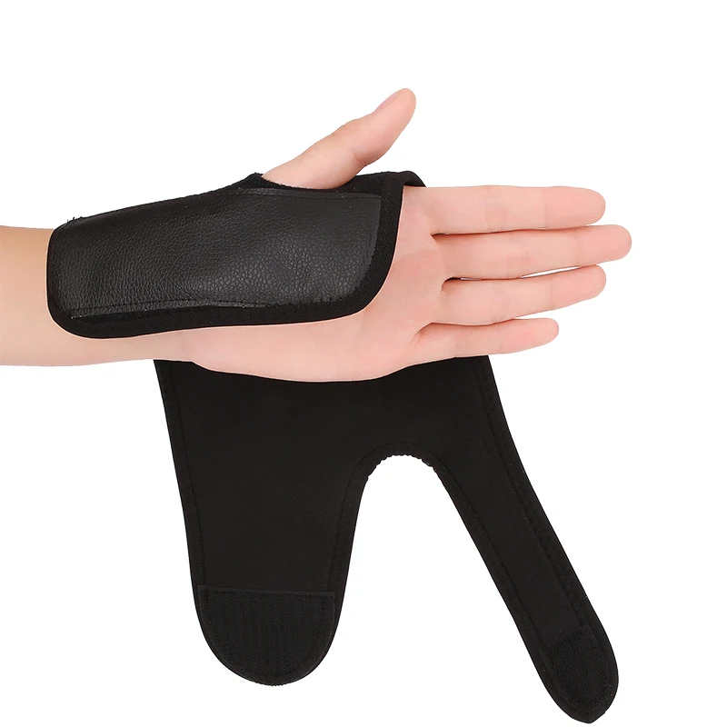 New Design Carpal Tunnel Custom Label Wrist Brace Black Wrist Support Splint