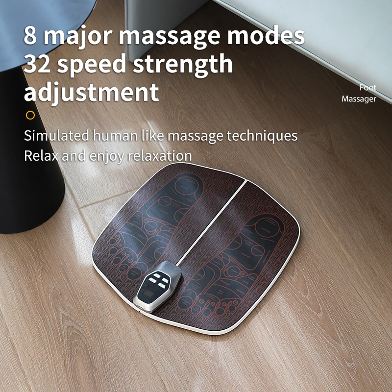 Smart Electric Foot Massager Pad Relief Pain Relax Feet Sole Massage Pad for Pain