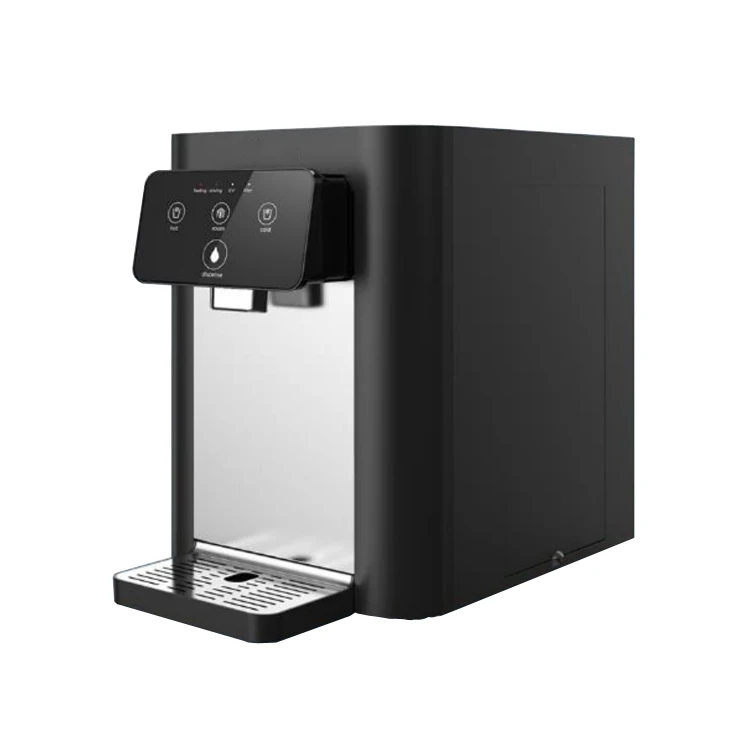 2022 new desgin puretal hot and cold water countertop UF system with UV water purifier machine