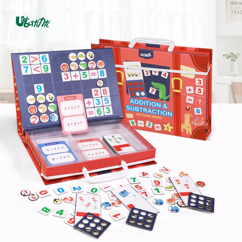 Customized Multi-function Counting Game Board Math Matching Cognition Educational Toy
