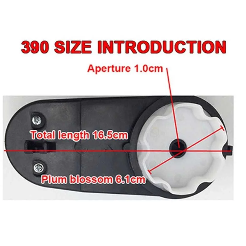 Wear-resistant Electric Gearbox Industrial Accessories For Children Kids Car Toy For Damaged/Old Replacement Motor RS550 RS390