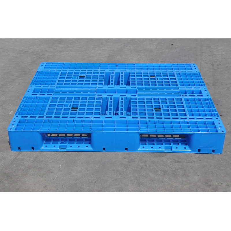 LK1311 Tian Character Grid Plastic Pallet HDPE Material for Storage Warehouse Industrial Logistics Use Euro 4-Way Entry