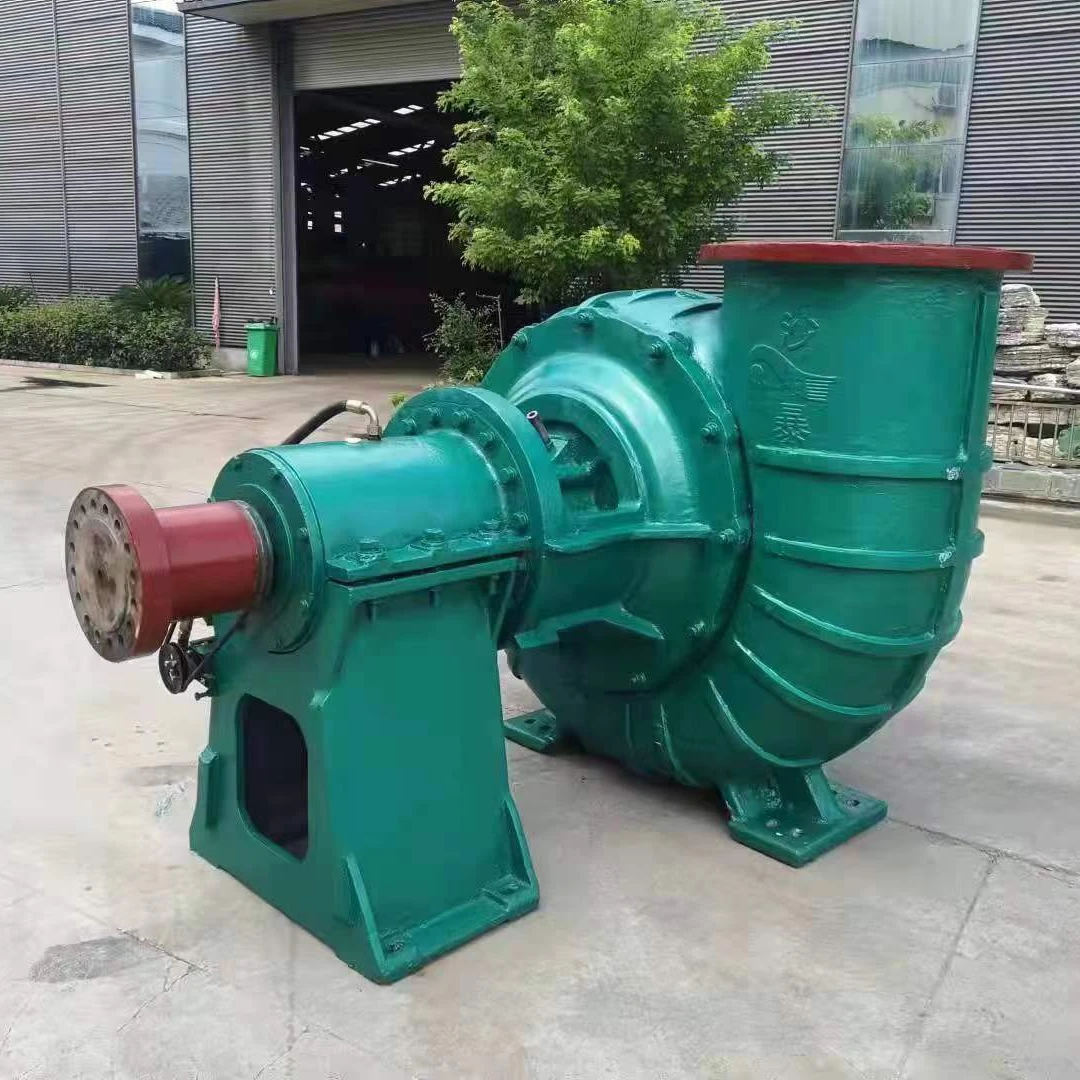 High Pressure Large Flow Sand Suction Pump Centrifugal Gravel Dredging Mud River Sand Pump