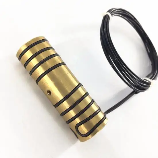 220V 380V Spring brass nozzle hot hot runner nozzle coil heater with thermocouple