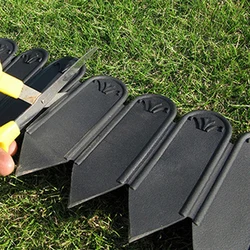 New Style Removable Garden Border Decorative Plastic Garden Fence