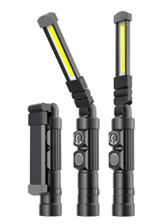 Usb Charging Strong Magnet Emergency Cob Magnetic Slim Car Worklight Led Torch Working Lamp Tactical Light Camp Lantern