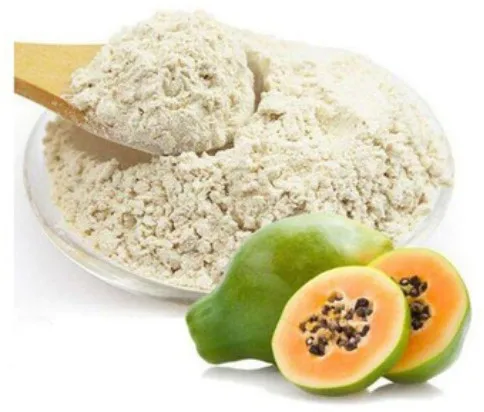 
Manufacturer supply high Quality Natural Powder Papain Enzyme 9001-73-4 