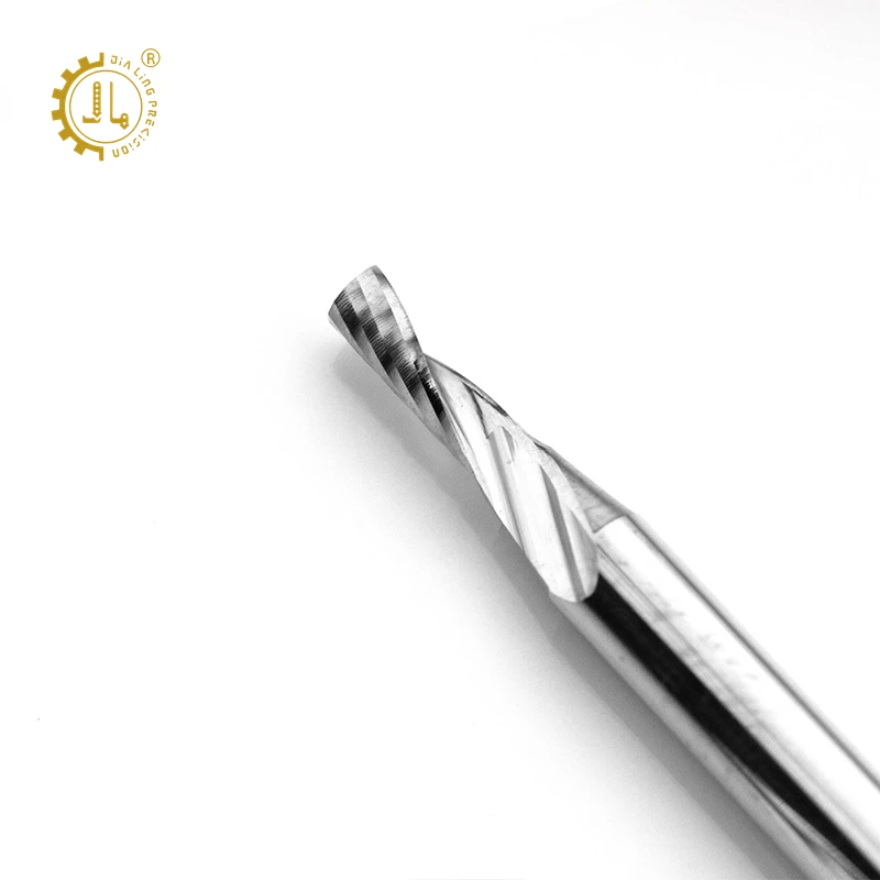 Acrylic Cutting Endmills CNC Bit 3.175mm Aluminium Carbide CNC Router Bits 3.175 X 2.0 X 12 X 38L End Mill