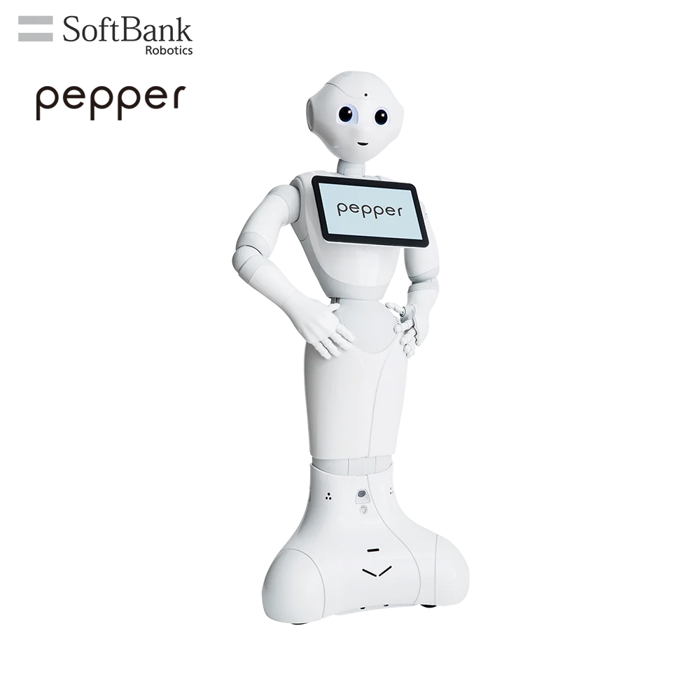 SoftBank Robotics Programmable Pepper Smart Robot for Education Research, Humanoid STEAM Visual Coding Tools