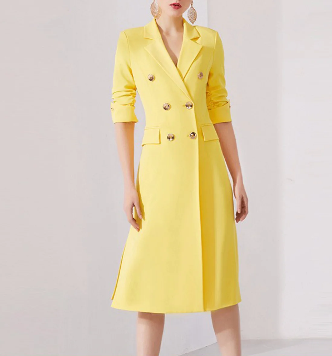 Custom Made High Quality Formal Business Ladies Cotton Women Night Summer Full Dress Suit