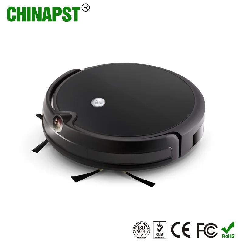 Hot Alexa/Google Assistance Tuya Smart WiFi Floor Cleaning Robot With Two-way Intercom HD Camera PST-A3-CBL