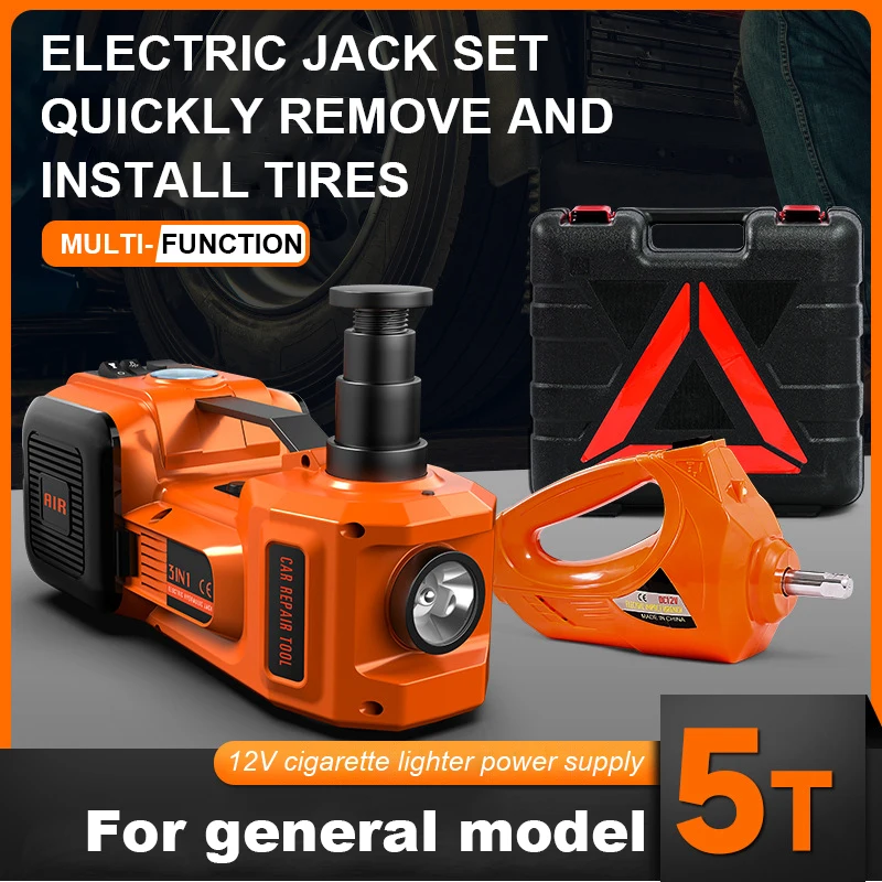 Portable Hydraulic Car Lift  Good Quality Car Jack Stand With Electric Wrench Air Compressor