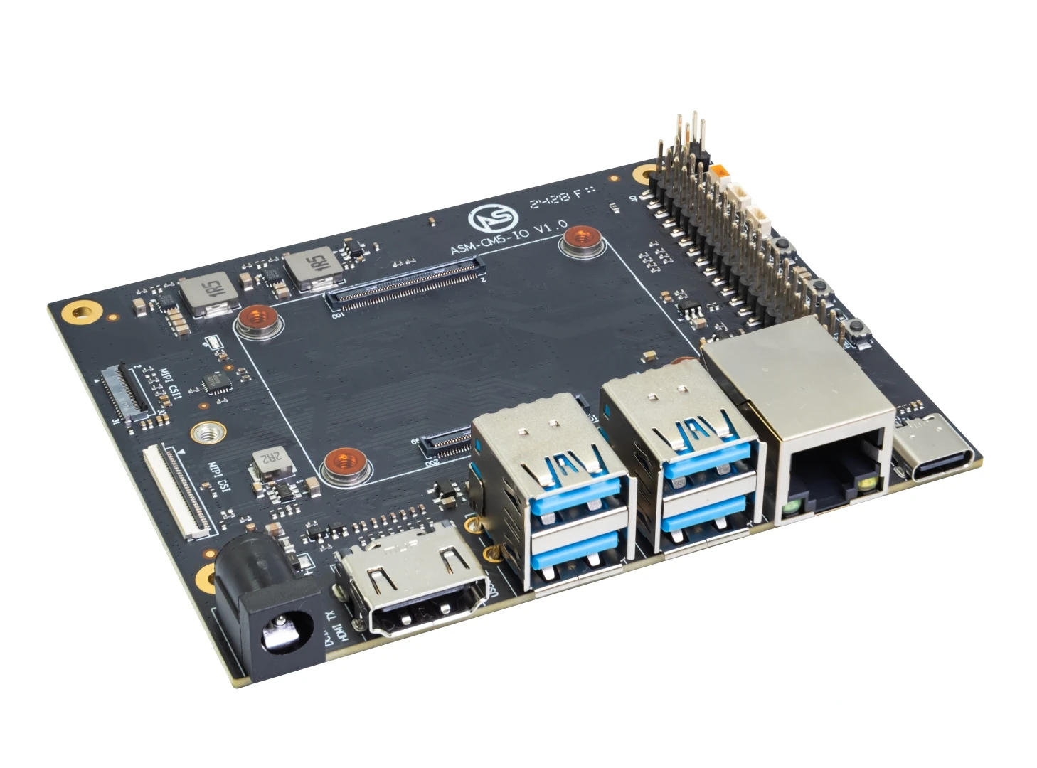 Banana Pi BPI-CM5 Pro IO Плата расширения для вычислительный модуль 4 USB 3 0 Тип-гигабитный Ethernet RJ45 с PoE